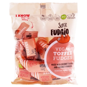 Super fudgio bio tejmentes toffee karamella, 150 g