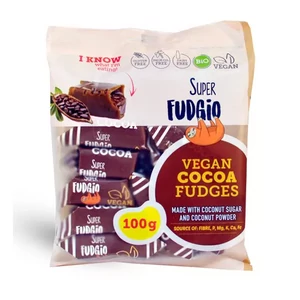 Super fudgio bio vegán karamella kakaós 100 g