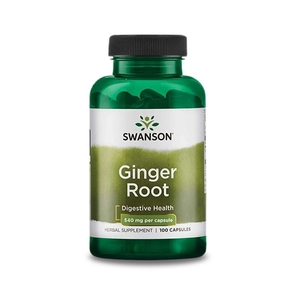 Swanson Ginger Root kapszula 540 mg, 100 db