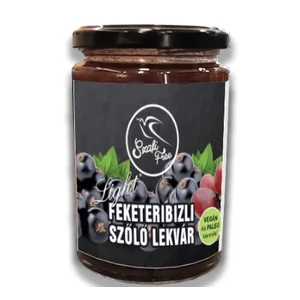 Szafi Free feketeribizli-szőlő lekvár, 350 g