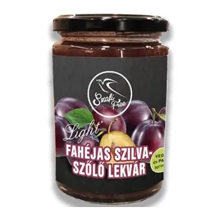 Szafi Free fahéjas szilva-szőlő lekvár, 350 g