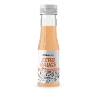 BioTech Zero Sauce 350ml fűszeres fokhagyma