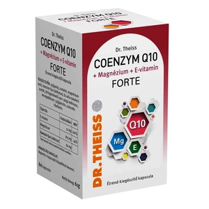Dr. Theiss Coenzym Q10 + Magnesium + E Forte tabletta, 60 db