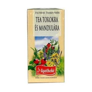 Apotheke Tea Torokra és Mandulára 20 filter, 30g
