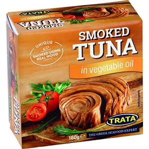 Trata füstölt tonhal növényi olajban, 160 g