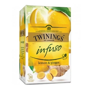Twinings citrom és gyömbér herbatea, 40 g