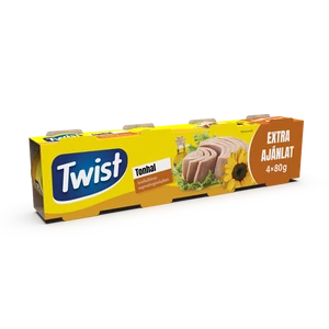 Twist tonhaltörzs napraforgóolajban 240 g