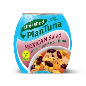 Unifished Plantuna mexikói saláta vegán tonhal stílusú készítmény, 160 g