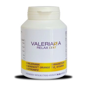 Valeriana relax day gyógynövénytartalmú kapszula, 60 db