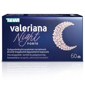 Valeriana Night Forte Kapszula, 60 db