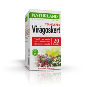 Naturland virágoskert gyógynövény teakeverék 20x1,5g 30 g