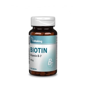 Vitaking Biotin 900 mcg B7 tabletta, 100 db