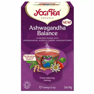 Yogi bio tea ashwagandha egyensúly 17x2g 34 g