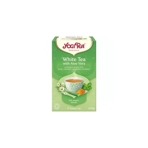 Yogi Bio Fehér Tea Aloe Verával, 17 filter