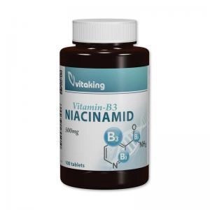 Vitaking B3-Niacinamid 500mg, 100 db tab