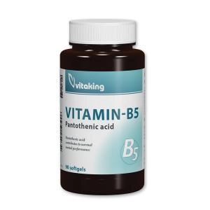 Vitaking B5 Pantoténsav 200mg, 90 db