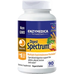 Enzymedica Digest Spectrum enzimkeverék kapszula ételintoleranciára, 90db