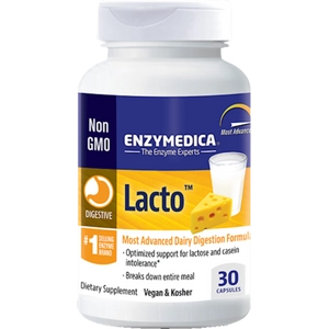 Enzymedica Lacto Laktáz és proteáz enzim kapszula, 30db