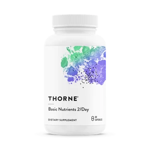 Thorne Basic Nutrients 2/Day multivitamin kapszula, 60db