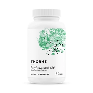 Thorne PolyResveratrol-SR, egészséges öregedés, 60 db