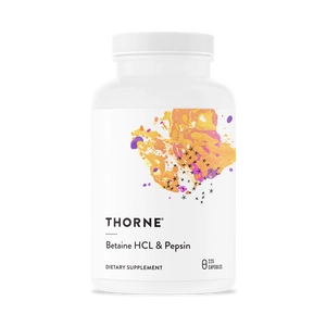 Thorne Betaine HCL &amp; Pepsin kapszula, 225db  