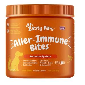 Zesty Paws Immunerősítő falatok kutyáknak, bárányhúsos, 90db