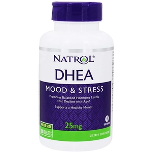 Natrol, DHEA hangulat és stressz, 25 mg, 300 db