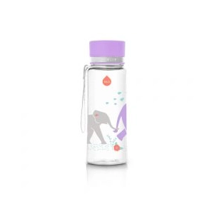 MyEqua BPA-mentes műanyag kulacs, 400ml - Kis elefánt