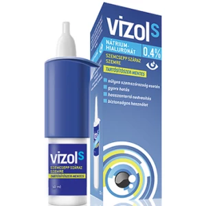 VIZOLS 0,4% szemcsepp SÚLYOS szemszárazságra, 10 ml