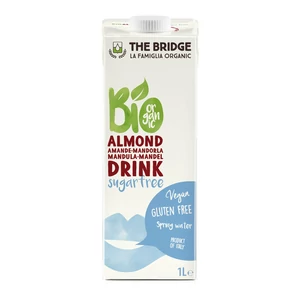 The Bridge bio mandula ital, 1000 ml - Cukormentes