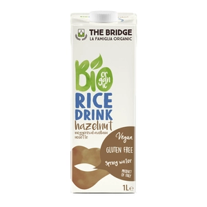 The Bridge bio rizsital, 1000 ml - mogyorós