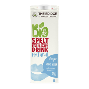 The Bridge bio tönkölybúza ital, 1000 ml - natúr