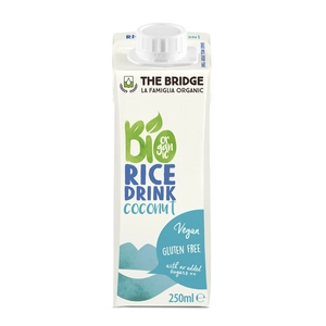 The Bridge bio rizsital, 250 ml - kókuszos