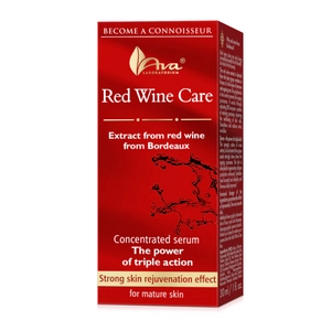 Ava anti aging ránctalanító és bőrfiatalító arcszérum bordeaux-i vörösbor kivonattal, 30 ml