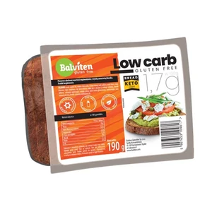 Balviten gluténmentes low carb szénhidrátcsökkentett kenyér 190 g