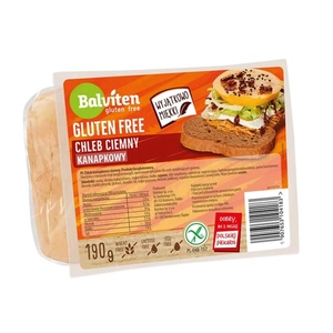 Balviten gluténmentes szeletelt barna kenyér 190 g