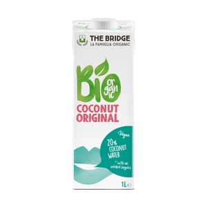 The Bridge Kókuszital 20% kókuszvíz + kókusztej bio, 1000 ml