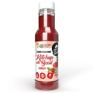 Forpro near zero calorie sauce bazsalikomos ketchup szósz édesítőszerekkel 375 ml
