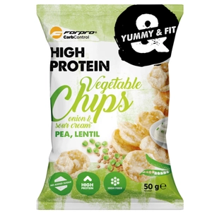 Forpro high protein zöldség chips hagymás tejfölös 50 g