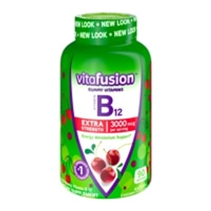 Vitafusion B12 Extra gumivitamin, cseresznye, 3000 mcg, 90db