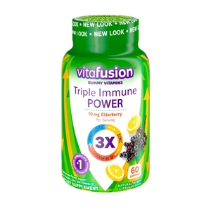 Vitafusion Immun Power gumivitamin, bogyós-citrusos, 60db
