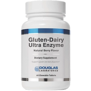 Douglas Laboratories Gluten-Dairy Ultra Enzyme Glutén és tejtermék emésztő enzim rágótabletta 60db