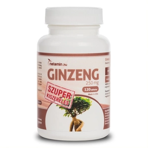 Netamin Ginzeng 250 mg tabletta, 120 db