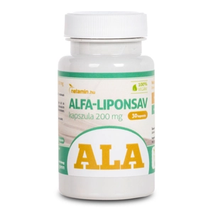 Netamin Alfa-Liponsav 200 mg kapszula, 30 db