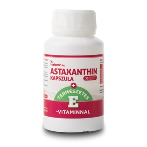 Netamin Astaxanthin kapszula Természetes E-vitaminnal, 30 db