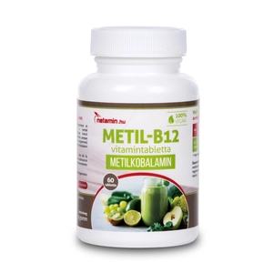 Netamin Metil-B12 vitamin tabletta, 60 db