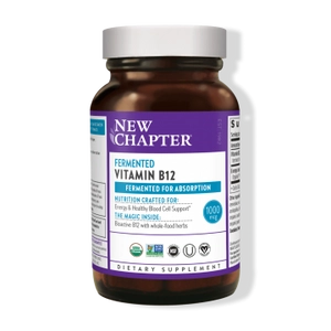 New Chapter Fermentált vegán B-12 Vitamin, 60 db