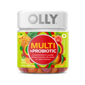 Olly Adult Multi Probiotic Multivitamin probiotikummal, 70db gumivitamin