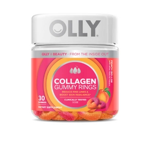 Olly Collagen Gummy Rings Kollagén tartalmú gumivitamin, 30db