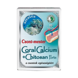 Dr. chen csont-mester coral calcium forte tabletta 80 db